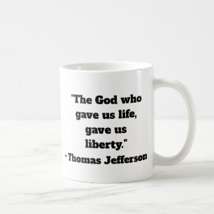 Taza De Café Thomas Jefferson Liberty Coffee Mug