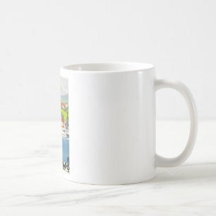 Taza De Café Thonon Les Bains Francia Viaja Europa