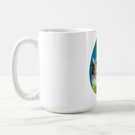 Taza de café Three Collie Easter
