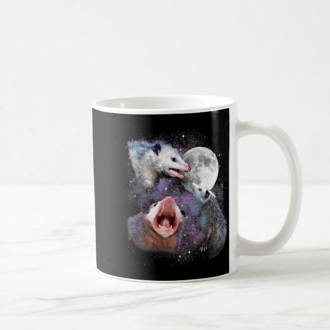 Taza De Café Three Ssums Moon 3 Osums Dead Moon Weird Cursed Me (Derecha)