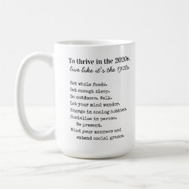 Taza De Café Thrive in 2026 Morning Mindfulness