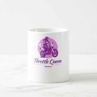 Taza de café Throttle Queen
