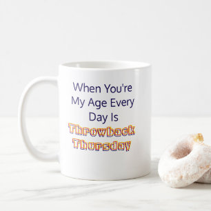 Taza De Café Throwback jueves - A MisterP Mug