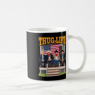 Taza De Café Thug Life Trump Vance Kennedy Elon Shirt