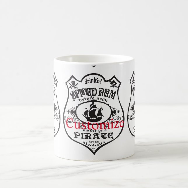 Taza De Café Thunder_Cove, bebida pirata de ron picada (Centro)