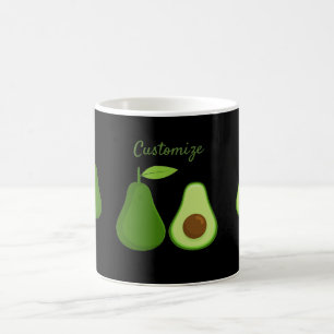 Taza De Café Thunder_Cove de diseño de aguacate Lover