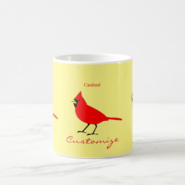 Taza De Café Thunder_Cove del Cardenal Rojo (Centro)