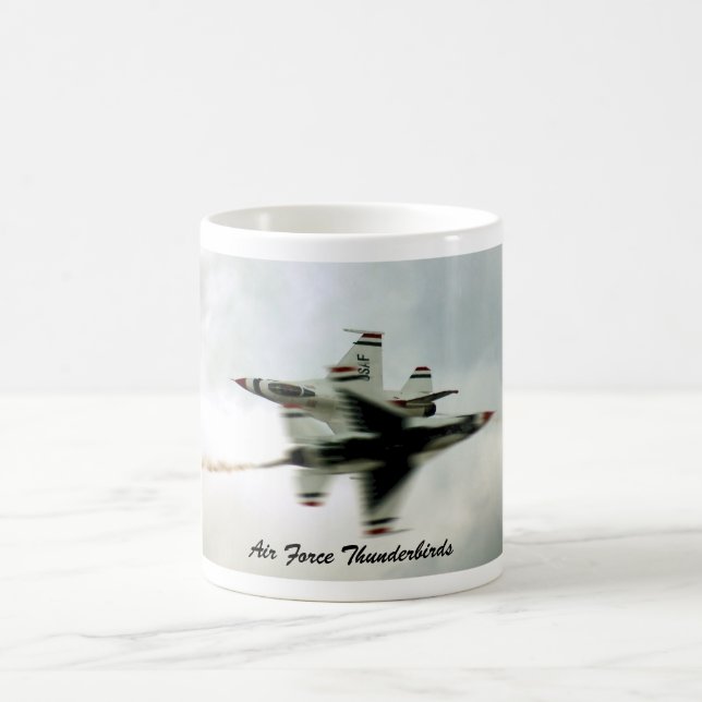 Taza De Café Thunderbirds de la Fuerza Aérea (Centro)