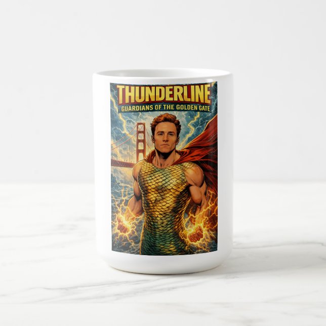 Taza De Café Thunderline Guardianes de la Puerta de Oro (Centro)