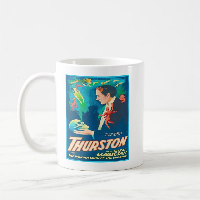 Taza De Café Thurston El Gran Anuncio Mágico (Izquierda)
