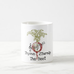 Taza De Café Thyme 2Turnip El Café De La Abeja Mug