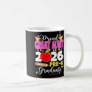 Taza De Café Tía abuela orgullosa de las madres graduadas de pr