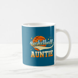 Taza De Café Tía de baloncesto femenino 