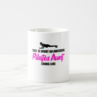 Taza De Café tía de pilates formidables
