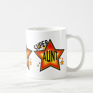 Taza De Café Tía de super estrella