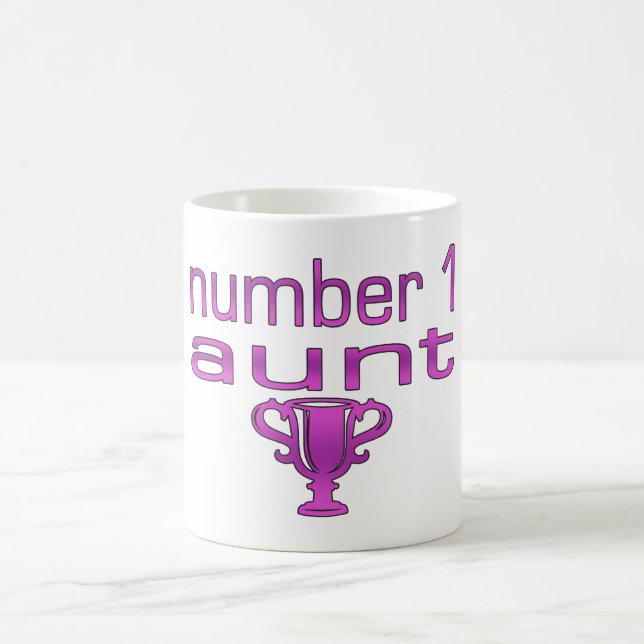 Taza De Café Tía del número 1 (Centro)