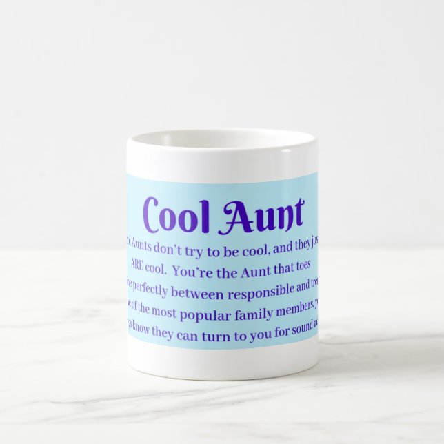 Taza De Café Tía fresca Mug (Centro)