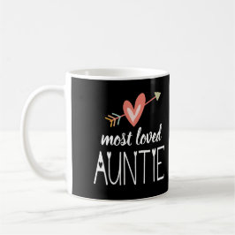 Taza De Café Tía Más Querida del Corazón