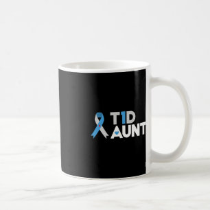 Taza De Café Tía T1D Diabetes Conciencia Tipo 1 Insulina Pancre
