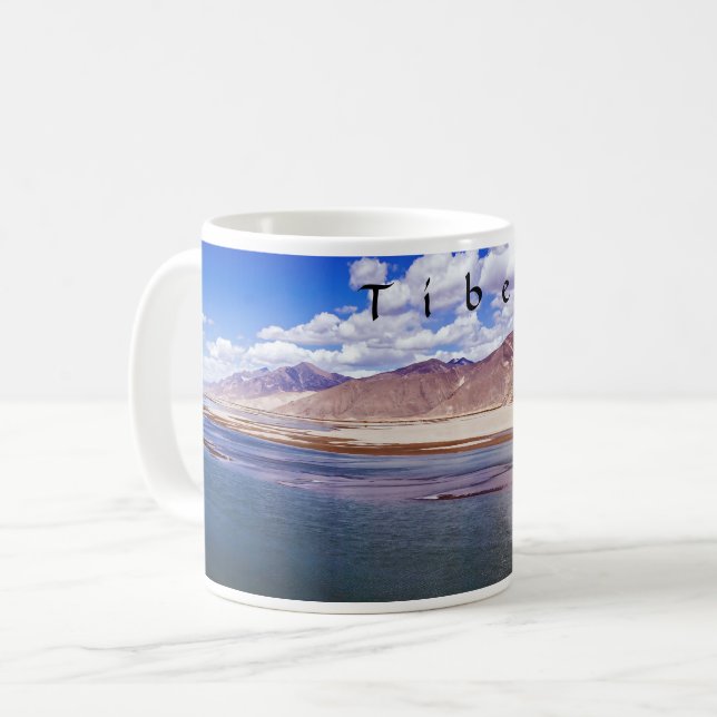 Taza De Café Tíbet - Río Brahmaputra (Anverso izquierdo)
