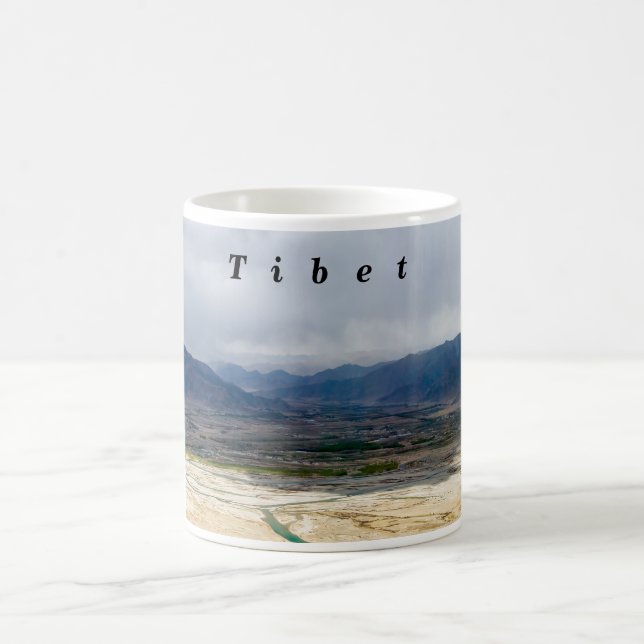 Taza De Café Tíbet - Río Lhasa (Centro)