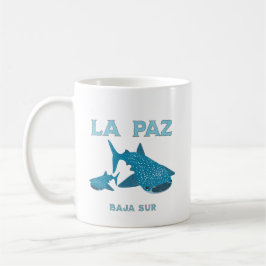 Taza De Café Tiburón ballena de La Paz Baja México