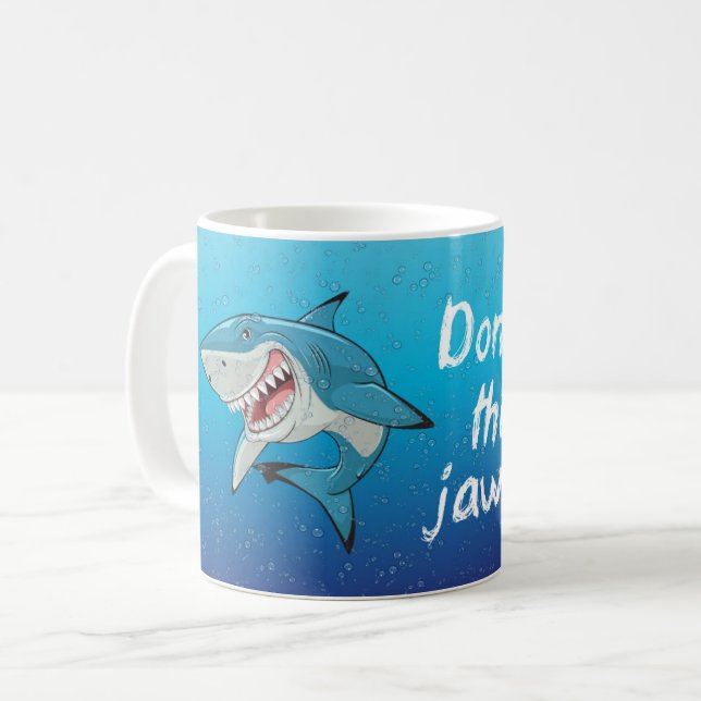 Taza De Café Tiburón jaws (Anverso izquierdo)