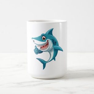 Taza De Café Tiburón lindo