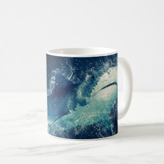 Taza De Café Tiburón líquido