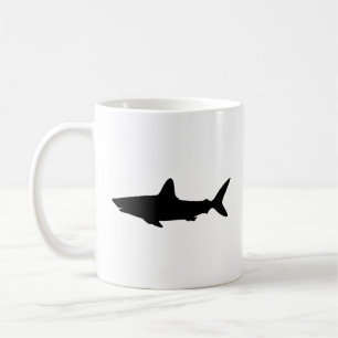 Taza De Café Tiburón nadando