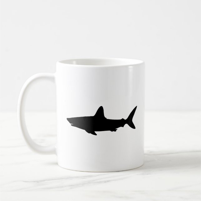 Taza De Café Tiburón nadando (Izquierda)