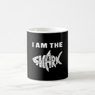 Taza De Café Tiburones de tiburón aletean idea de regalo divert