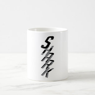 Taza De Café Tiburones tiburones Fin Fish Ocean Guay Sea Gracio