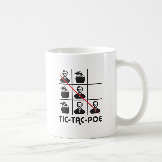 TAZA DE CAFÉ TIC-TAC-POE (Derecha)