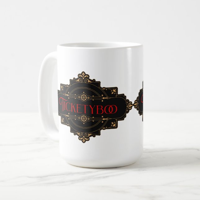 Taza De Café Ticketyboo (Anverso izquierdo)