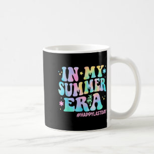 Taza De Café Tie Dye en la era del verano último día de la escu