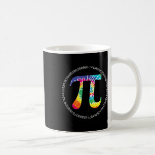 Taza De Café Tie Dye Pi Day T Shirt Physics Math Teacher Engine