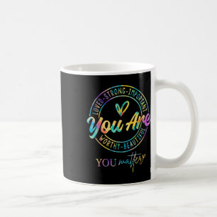 Taza De Café Tie Dye Tye Amabilidad Concienciación sobre la sal
