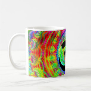 Taza De Café Tiedye Objetivo con Símbolo Om