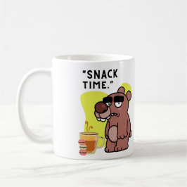 TAZA DE CAFÉ ¡TIEMPO!- ANIMAL-FUNNY- CAFÉ-COOKIS