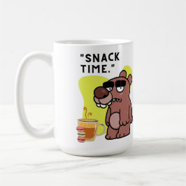 TAZA DE CAFÉ ¡TIEMPO DE APERITIVOS!- ANIMAL-FUNNY- CAFÉ-COOKIS