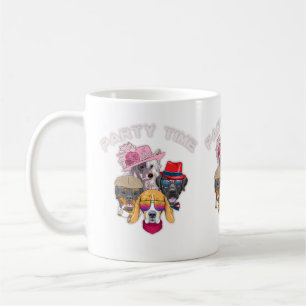 Taza De Café Tiempo de fiesta
