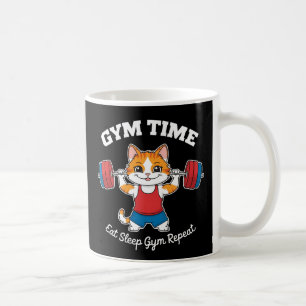 Taza De Café Tiempo de gatito corto