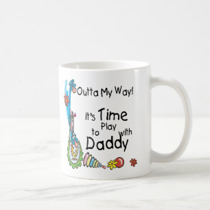 Taza De Café Tiempo de jugar con papá