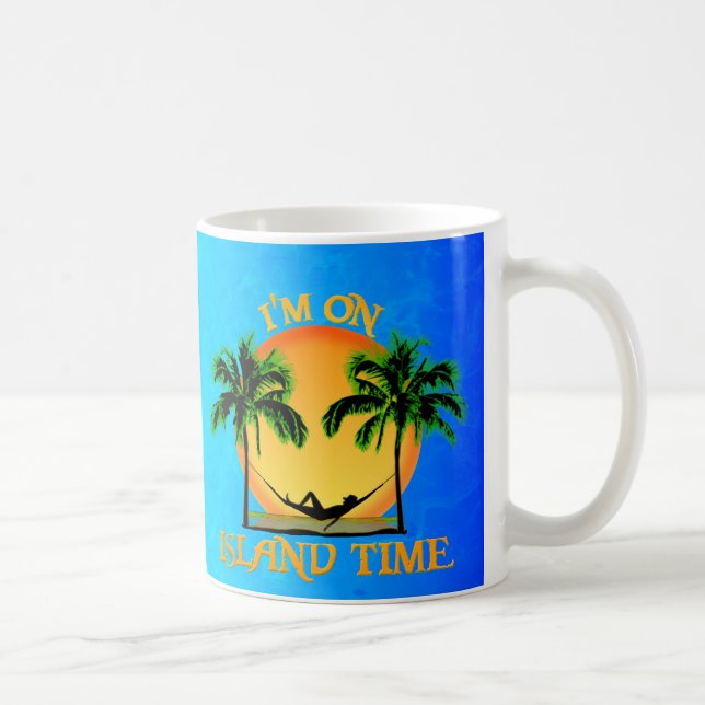 Taza De Café Tiempo de la isla (Derecha)