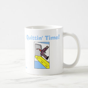 Taza De Café ¡Tiempo de Quittin! - Pizarrero de Steven