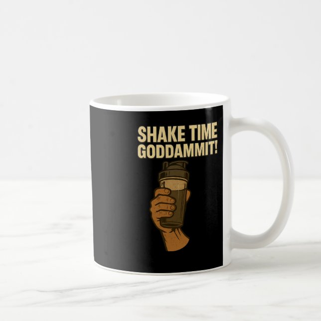 Taza De Café Tiempo de sacudida - Gimnasio divertido de constru (Derecha)
