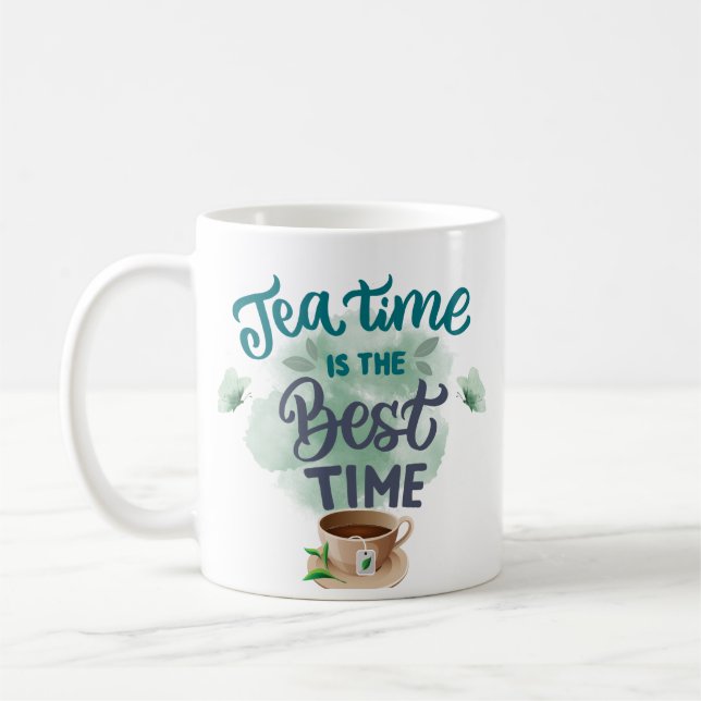 Taza De Café Tiempo de té (Izquierda)