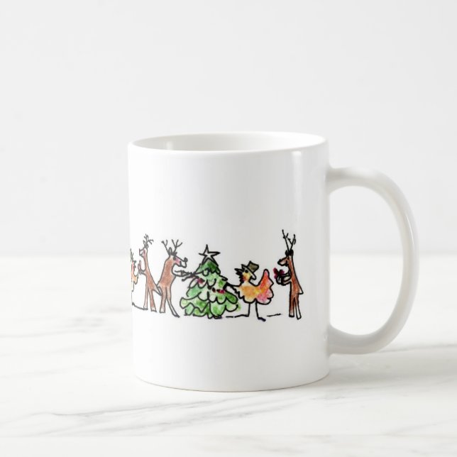 Taza De Café Tiempo de Turquía y de la malla (Derecha)