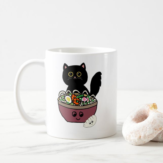 Taza De Café Tiempo de vaciado (Con donut)